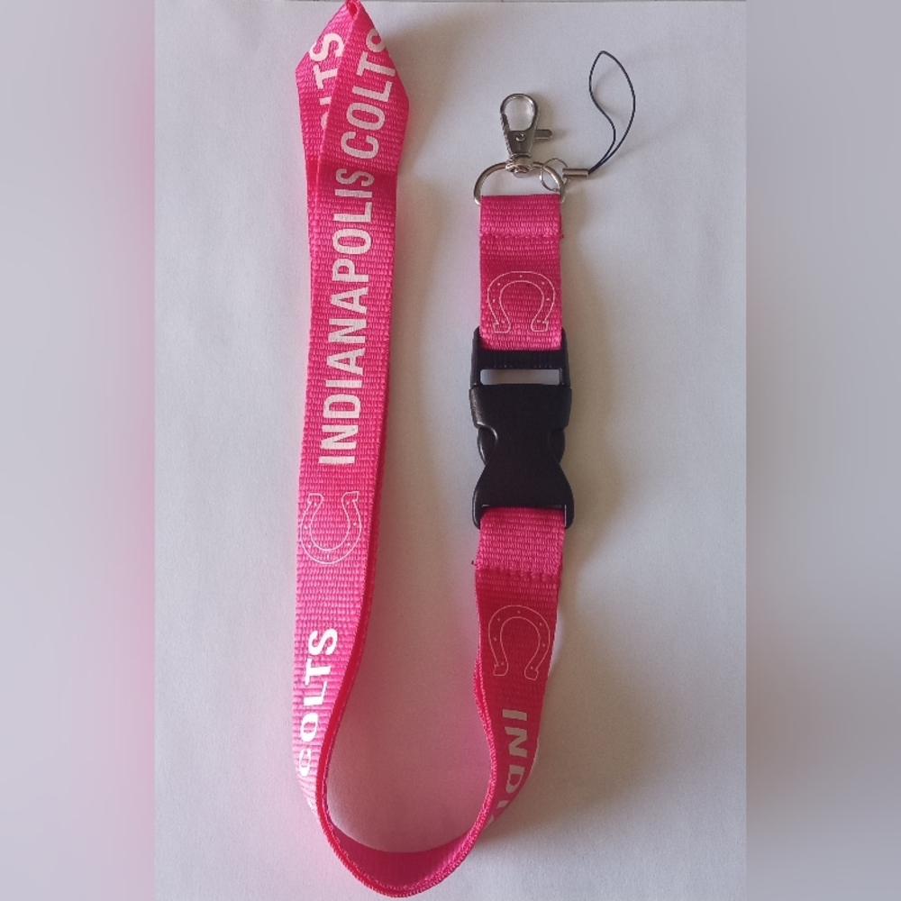 Indianapolis Colts Pink Lanyard